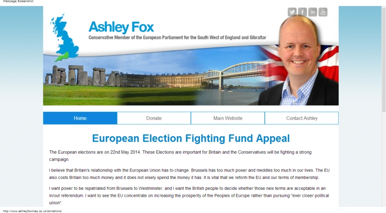 Ashley Fox MEP